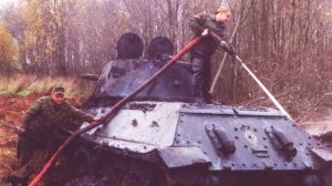 Подъем ОТ-34-76 (огнеметный) д.Батово