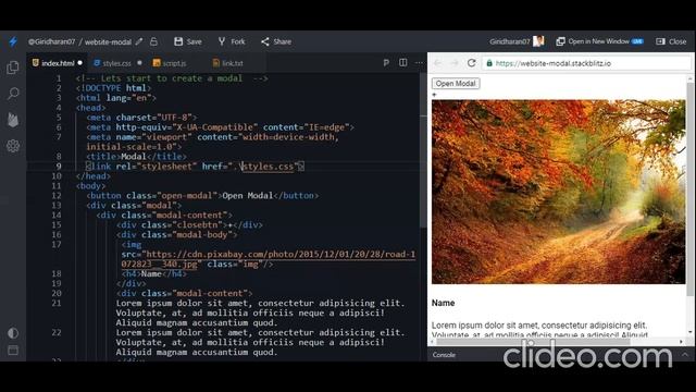Javascript Tutorial || How to create a modal in HTML CSS JS || Popup Modal | Cool Coding Tamil смотреть онлайн