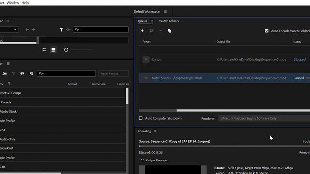 Render Required Audio Error, Adobe Premiere Pro