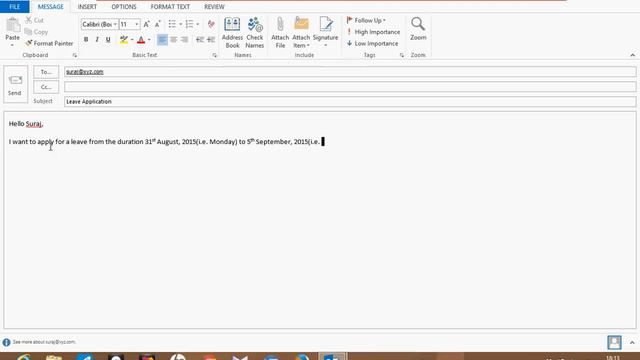 How To Write a Application Letter- Leave Application-JOB Official Application смотреть онлайн