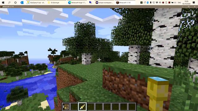 Minecraft Spyglass I made on my first mod - 1.7.10 modded смотреть онлайн
