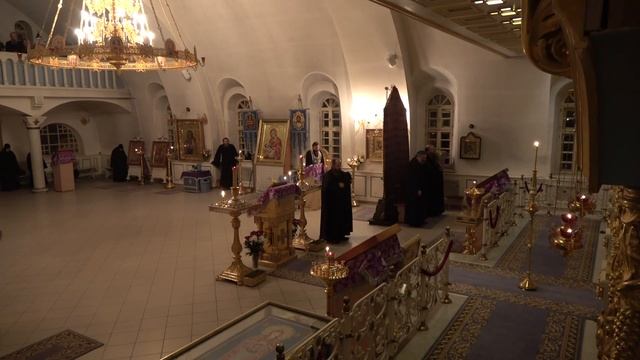 Воздвижение Честного Креста Господня.Всенощное бдение.26 сентября 2021 г. смотреть онлайн
