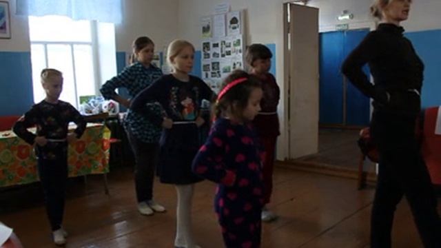 Занятие по хореографии. Ансамбль 