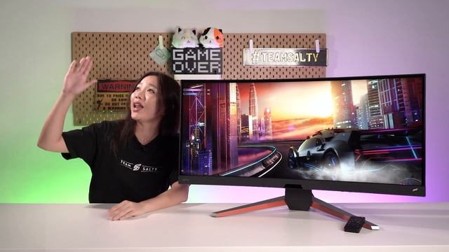 Best Eye Care Curved Gaming Monitor? | BenQ MOBIUZ EX3415R