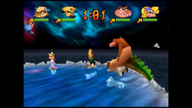 Polar Panic - Platinum Relic - Crash Bash - 200% Playthrough (Part #118) смотреть онлайн