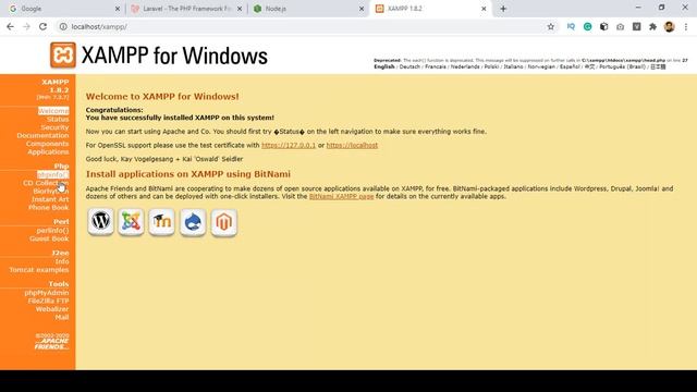 Laravel 8 Project | Essential Environment Setup Part 1 смотреть онлайн