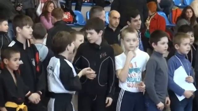 Награждения 30.01.15 -Колбин, Кубок г.Симферополь по кикбоксингу WAKO, Республика Крым