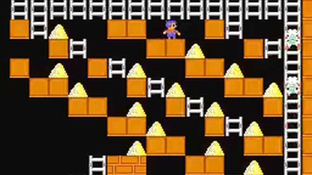 NES Championship Lode Runner Stage11-20 (walkthrough) смотреть онлайн