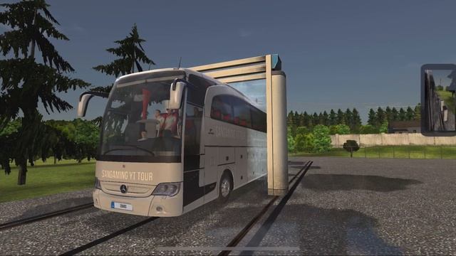 Bus Simulator Ultimate??| First WASH ? (MercedesBenz TRAVEGO 15 SHD 2011) From Salzburg to Linz? смотреть онлайн