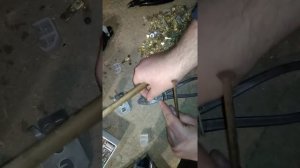 Отделение серебряного контакта на меди Очень Просто и быстро