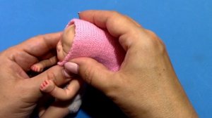 DIY How to sew a jumpsuit for a mini reborn doll | Как сшить комбинезон для куклы мини реборн