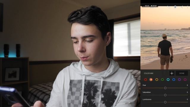 Edit RAW Photos ON THE GO! | Lightroom CC Mobile Tutorial смотреть онлайн