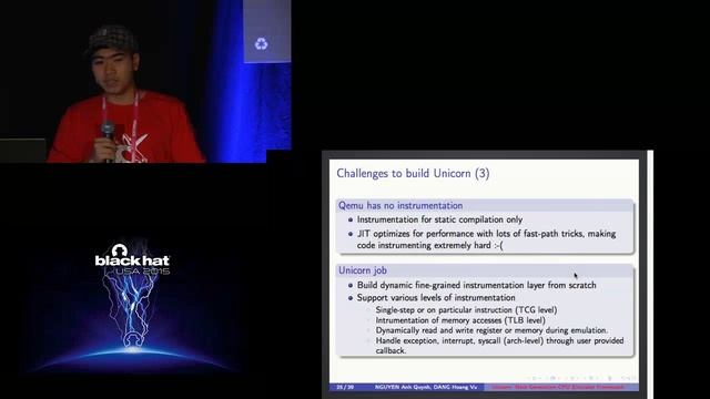 Unicorn: Next Generation CPU Emulator Framework смотреть онлайн