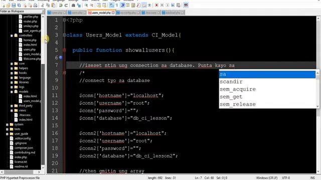 Codeigniter Autoload Model and Database Connection смотреть онлайн