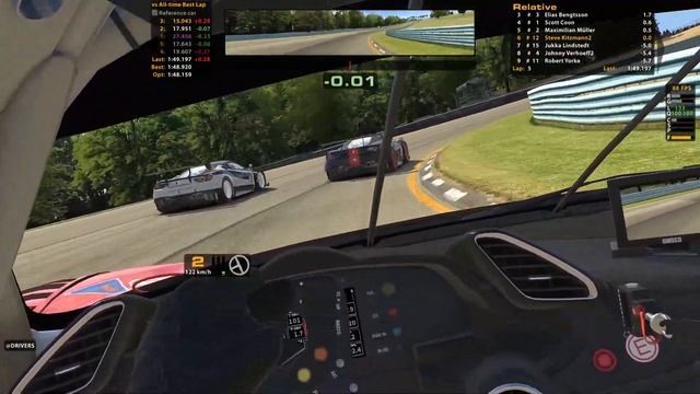 iRacing ? | Ferrari GT3 Challenge @ Watkins Glen | Season1 - Week12 | Race1 | 02.03.2019 смотреть онлайн