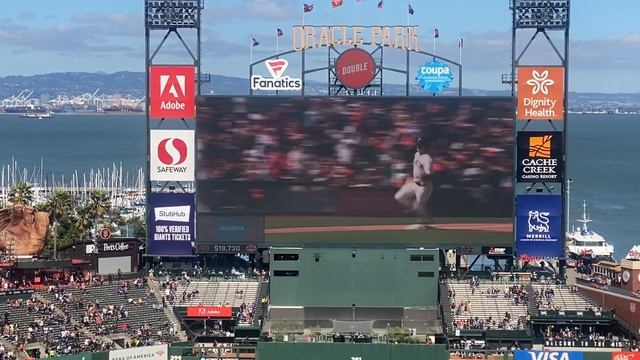 Darin Ruf Double’s and Mike Yastrzemski scores at Oracle Park 7/3/22 смотреть онлайн