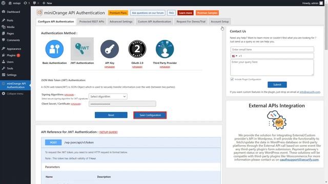 JWT Authentication Method for WordPress REST API смотреть онлайн