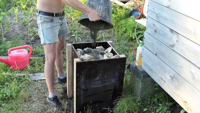 Рукомойник своими руками | Лучший дачный умывальник в мире | Что сделать из 200 литровой бочки смотреть онлайн