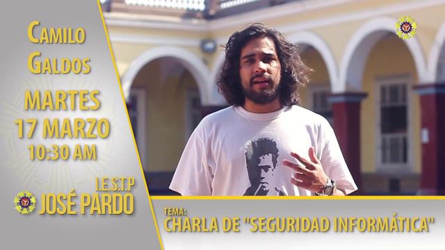 Invitación Seguridad Informática - instituto José Pardo смотреть онлайн