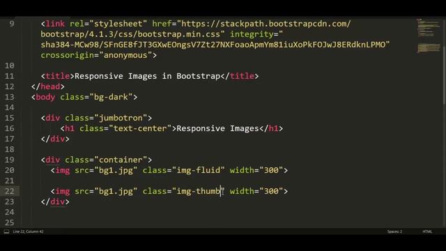 15. How to make images responsive using Bootstrap 4? смотреть онлайн