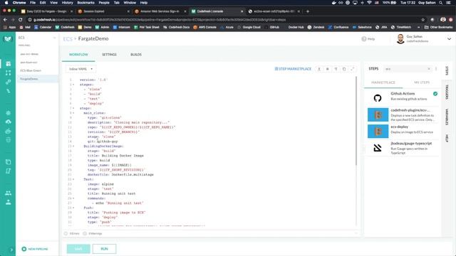 CI/CD for Fargate смотреть онлайн