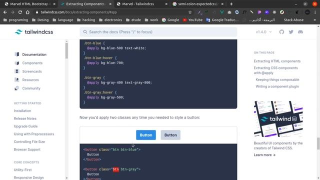 التطبيق الأول : تحسين الكود - إستخدام @apply смотреть онлайн