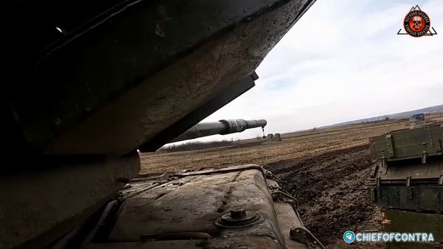 Подготовка экипажей танков Т-80 и Т-72 ЦВО для ведения боевых действий в городских условиях смотреть онлайн