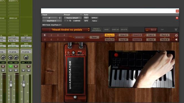 How To Assign MIDI Controller To AmpliTube WAH