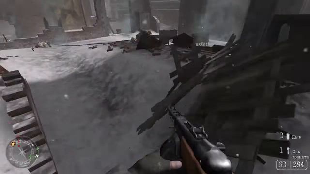 Call of duty 2 прохождение -Обучение- смотреть онлайн