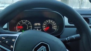 Рено Аркана Запуск в -24. Быстрый прогрев салона.