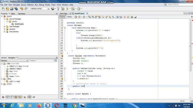 Java the complete Reference Ninth Edition (Chapter 11) Example (7) Synchronized Statement смотреть онлайн