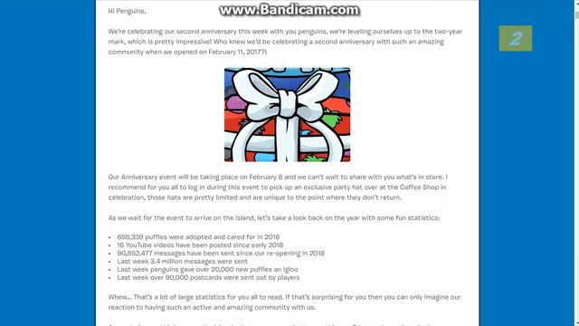 Club Penguin Rewritten Сообщество выпуск №77 (9 февраля 2019 г.) смотреть онлайн