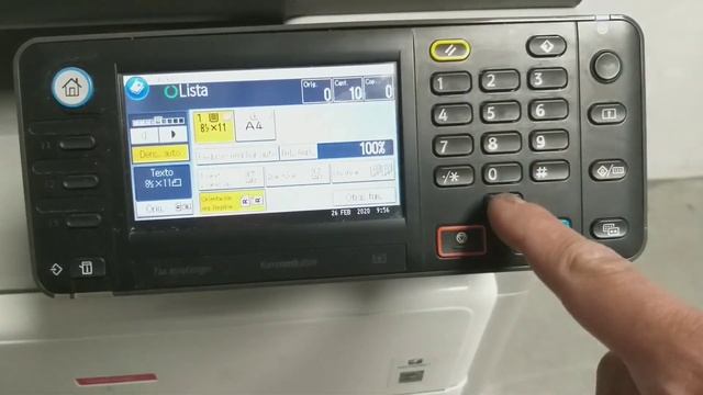 Como Forzar toner Ricoh MP 301/201/171/161 смотреть онлайн