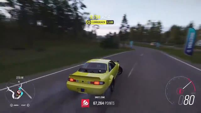 forza Horizon 4 fh4 drift zone REAR WHEEL DRIVE HIGH SCORE FD240 смотреть онлайн