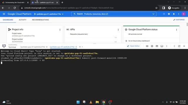 Orchestrating The Cloud With Kubernetes Google Cloud Ready Facilitator Program 2022 #GoogleCloudRea