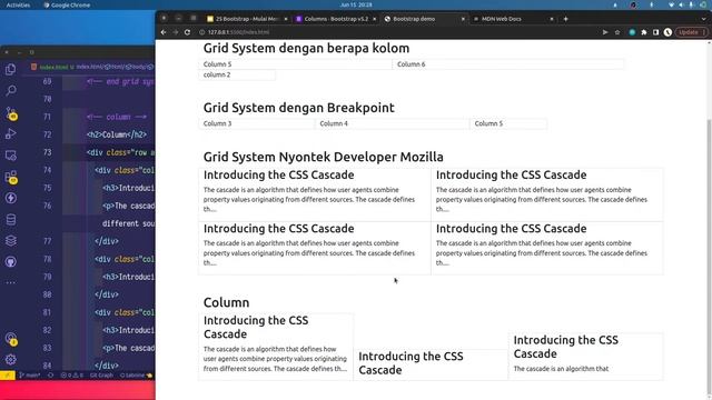 #25 Tutorial Bootstrap - Mulai Menggunakan Bootstrap (Versi 5.2) | PEMROGRAMAN WEB DASAR смотреть онлайн
