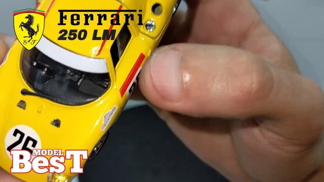 Намёк на открывашку | Обзор модели Ferrari 250 LM 1965г. 1:43 Best Model | Made in Italy смотреть онлайн