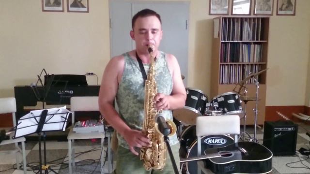 Армейский саксофонист#3 Careless Whisper cover смотреть онлайн