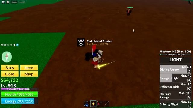 Light V1 and V2 Rework Showcase! | Blox Fruits смотреть онлайн