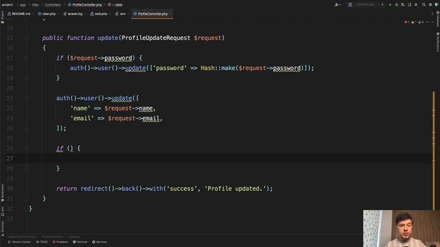 Laravel User Email Change: How To Verify Again? смотреть онлайн