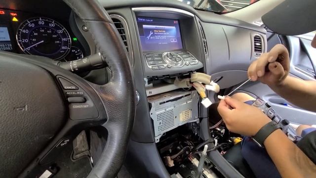 INFINITY EX37 HOW TO REMOVE RADIO and display смотреть онлайн