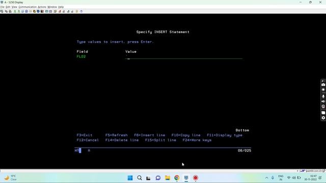 Using ROWID in IBM i SQL DB2(AS400) смотреть онлайн