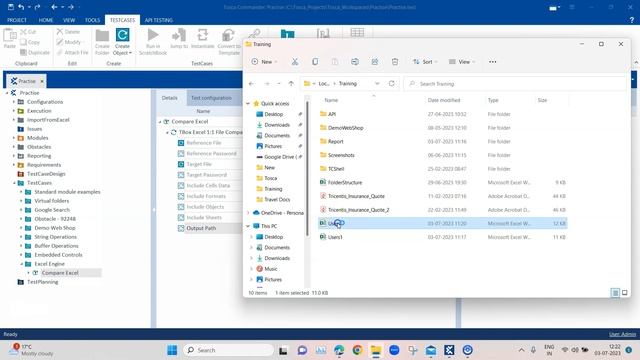 Tosca Tutorial | Lesson 19 - Compare Two Excel Files | TBox Automation Module | Excel Engine | смотреть онлайн