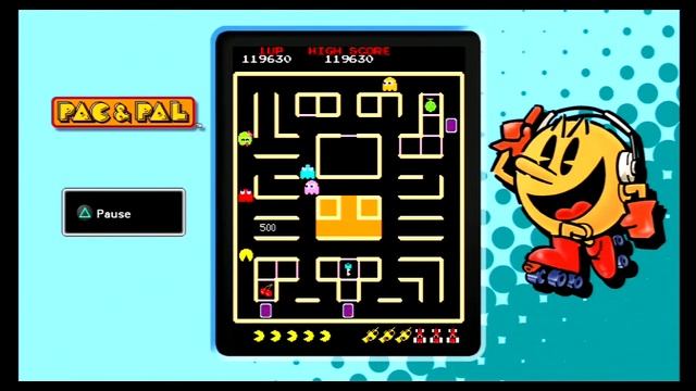 Pac-Man Museum: Pac & Pal Master Score смотреть онлайн