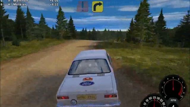 Rally Trophy - Lemetti, Russia (SS1) - Ford Escort RS2000 смотреть онлайн