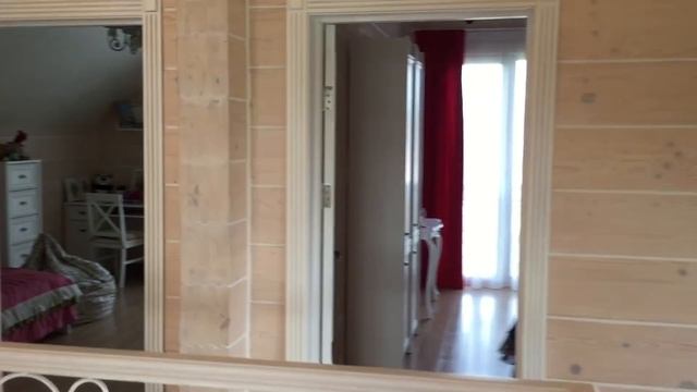 Очень красивый деревянный дом, который вы никогда не видели – «Белый дом» из клеёного бруса 207 м² смотреть онлайн