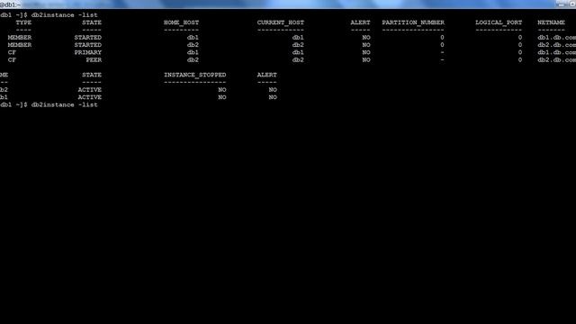 Db2 pureScale 03 Stop And Start Instance смотреть онлайн