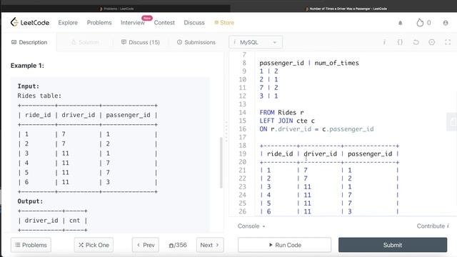 LeetCode Medium 2238 Interview SQL Question with Detailed Explanation смотреть онлайн