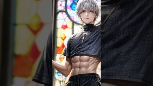 【ai artworks】church and handsome man【Ai  LOOKBOOK】