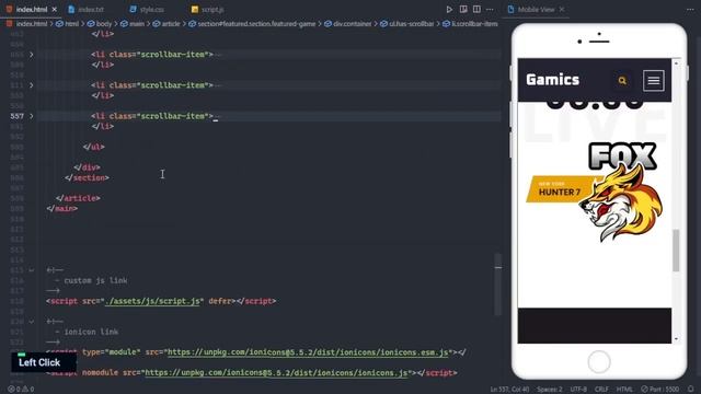 How to Make a Gaming Website Using Html CSS JavaScript смотреть онлайн
